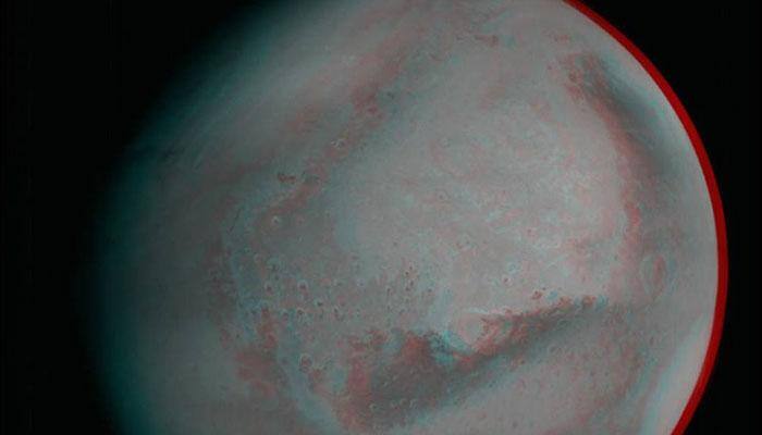 Mangalyaan sends its first 3D image of Mars