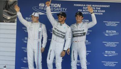 Lewis Hamilton takes pole as drivers honour absent Jules Bianchi in inaugural Russian Grand Prix