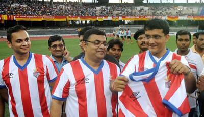 Great to see football getting so much attention: Sourav Ganguly