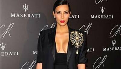 Kim Kardashian goes for dinner date, gives lingerie a slip