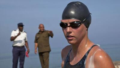 Australian endurance swimmer Chloe McCardel claims new distance record