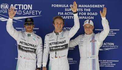 Nico Rosberg on pole for US Grand Prix