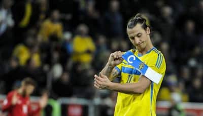 Injured Zlatan Ibrahimovic named in Sweden squad