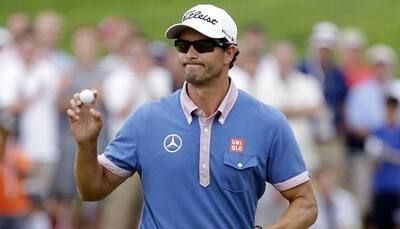 Adam Scott leads WGC-HSBC Champions charge in Rory McIlroy`s absence