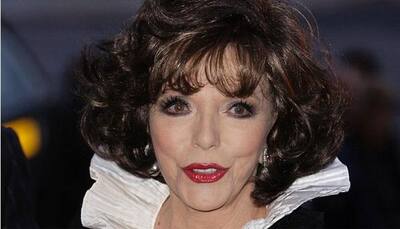Joan Collins was raped by husband before marriage