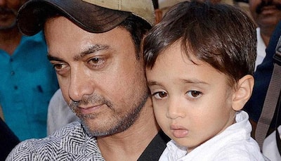 Aamir's son Azaad Rao Khan is first one to watch 'PK'!