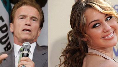 Arnold Schwarzenegger doesn't approve of Miley Cyrus?