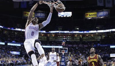 NBA: Westbrook powers Thunder over Cavaliers