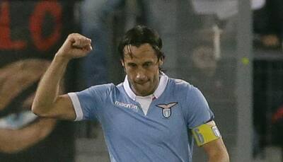 Lazio's Mauri grabs double in 3-0 win over Atalanta