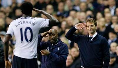 Spurs striker Emmanuel Adebayor returns from compassionate leave
