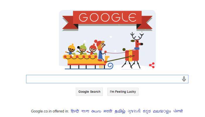 ‘Tis The Season! Google Doodle celebrates the first day of the holidays