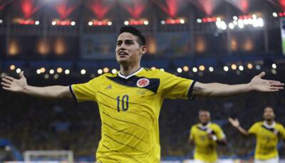 James Rodriguez voted Americas' best athlete of the year