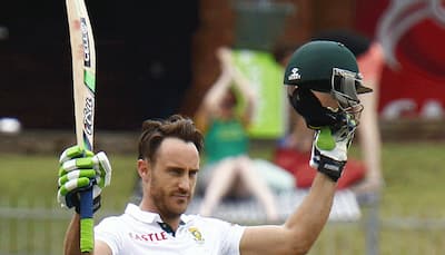 SA vs WI, 2nd Test: Faf du Plessis gets ton but rain wins the day 
