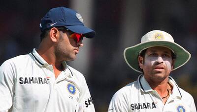 After wonderful Test career, Sachin Tendulkar wants MS Dhoni to target WC 2015