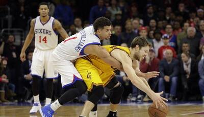 Cleveland Cavaliers fall to Sixers as three-team swap finalized