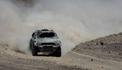 Dakar Rally: Vladimir Vasilyev keeps mighty Minis in charge as Carlos Sainz quits