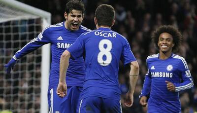 Five-star Chelsea shine, subs save Man United