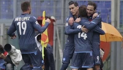 Gonzalo Higuain fires Napoli up to third in Serie A 
