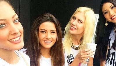 Miss Lebanon in hot water after selfie with Miss Israel