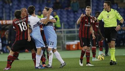 Serie A: Lazio dominate angry Milan to move up to third