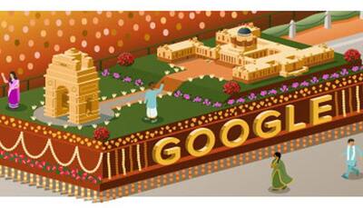 Google Doodle celebrates India's 66th Republic Day