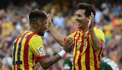 Neymar attributes good form to friend Lionel Messi