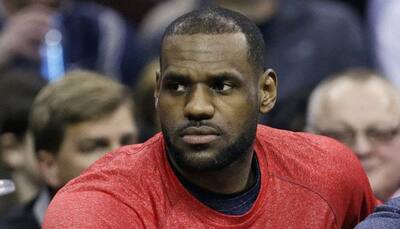 LeBron James out with wrist injury