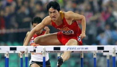 China's star hurdler Liu Xiang plays down competing at 2015 Worlds