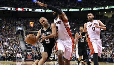 Raptors top Spurs, deny `Pop` milestone win