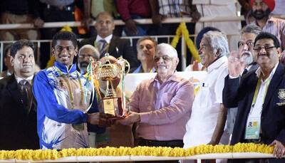 Sajan Prakash, Akanksha Vora named best athletes, National Games end with cultural show