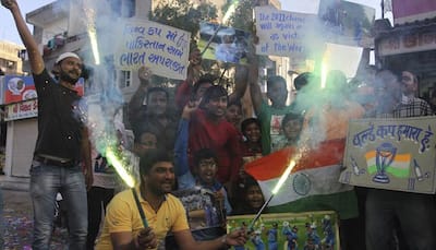 ICC World Cup: Euphoric Indian fans hail win over foes Pakistan