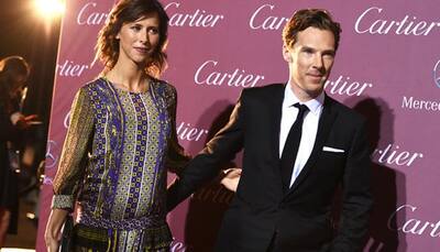 Cumberbatch, Hunter spotted for first time post wedding