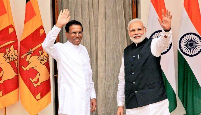 Sri Lankan President Maithripala Sirisena in India: As it happened on Monday