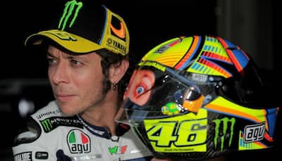 Valentino Rossi leads the pack at Sepang test 