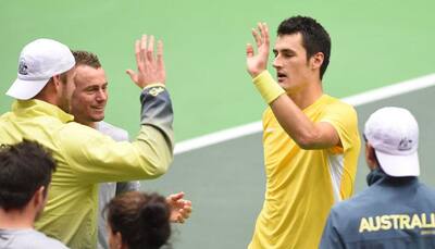 Bernard Tomic leads Australia past Czechs in Davis Cup 