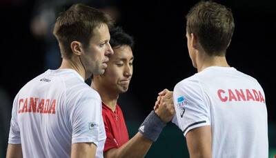 Canada take control with Davis Cup doubles win against Japan