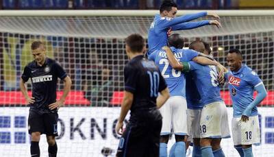 Inter Milan snatch draw as Napoli disintegrate 