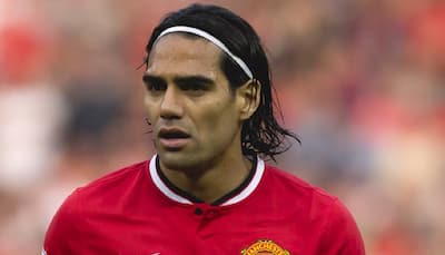 Radamel Falcao plays for Manchester United under-21s
