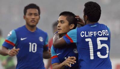 Indian football team slumps to another historical low ranking