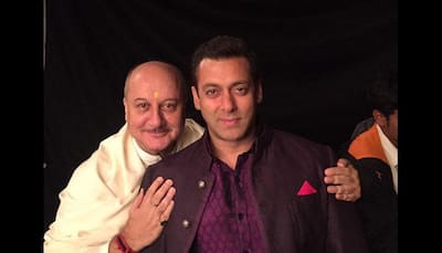 Anupam Kher's 'happy moments' with Salman Khan! 