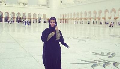 Nimrat Kaur drenched in spirituality at Sheikh Zayed Mosque!