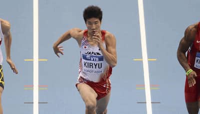 Japanese Yoshihide Kiryu is fastest Asian runner
