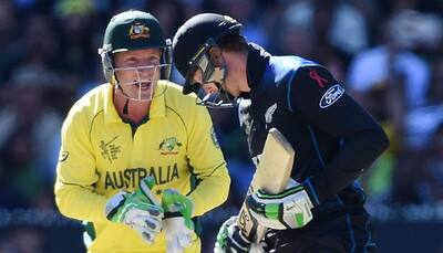 ICC Cricket World Cup: Australia`s final sledge against Kiwis ends with apology