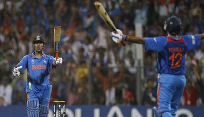 When four years ago, MS Dhoni won the World Cup with a Six!