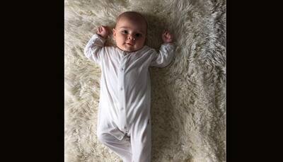 Kourtney Kardashian shares first image of newborn