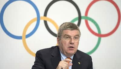 IOC chief Thomas Bach arriving in India on April 26