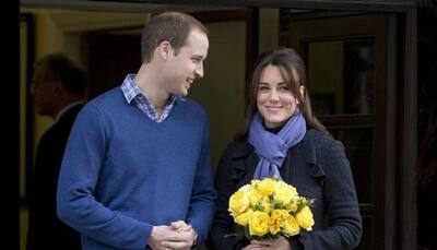 William and Kate spend first day at home with Britain`s new princess