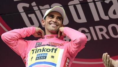 Alberto Contador fit to start Giro d`Italia​ 7th stage
