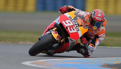 Marc Marquez takes pole for French MotoGP