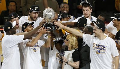 Golden State Warriors book first NBA finals berth in 40 years